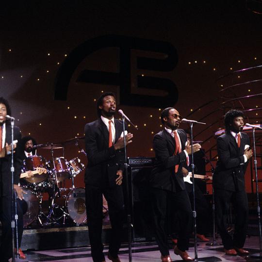 UNITED STATES - DECEMBER 09: AMERICAN BANDSTAND - Show Coverage - 12/9/82, The Dazz Band on the Walt Disney Television via Getty Images Television Network dance show "American Bandstand"., (Photo by Walt Disney Television via Getty Images Photo Archives/Walt Disney Television via Getty Images)