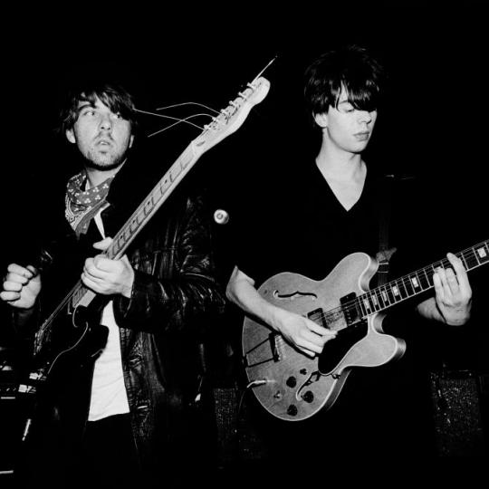 Will Sargeant and Ian McCulloch of Echo & The Bunnymen in 1981
