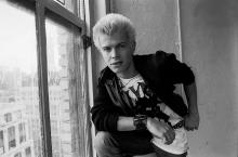 Billy Idol at a stylist's loft in New York, New York, September 24,1981. (Photo by Paul Natkin/Getty Images)
