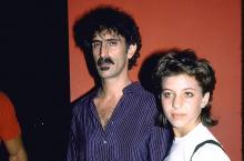 Musician Frank Zappa and daughter Moon Unit. (Photo by David Mcgough/DMI/The LIFE Picture Collection via Getty Images)