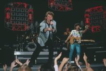 Hall and Oates perform in 1984.