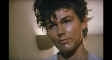 a-ha frontman Morten Harket in the iconic "Take on Me" video