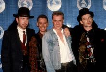 U2 at the 1988 Grammy Awards