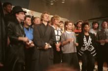 From the Band Aid session, 1984