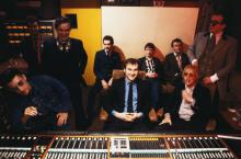 Squeeze and Elvis Costello & The Attractions in studio, 1981