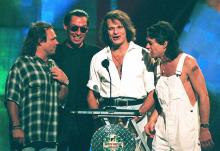 Van Halen at the 1996 MTV Video Music Awards
