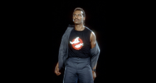 Ray Parker Jr. in the "Ghostbusters" music video