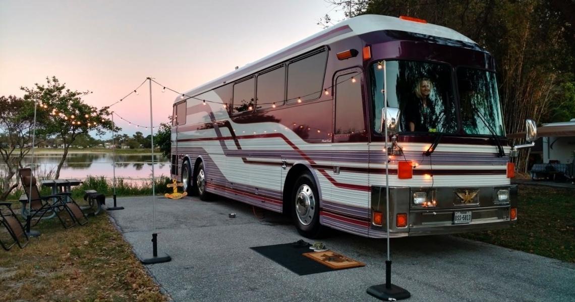 Prince's Purple Rain tour bus 
