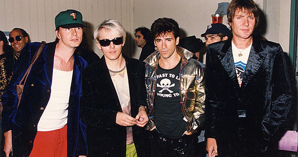 Duran Duran in 1993. L-R: John Taylor, Nick Rhodes, Warren Cuccurullo, Simon Le Bon
